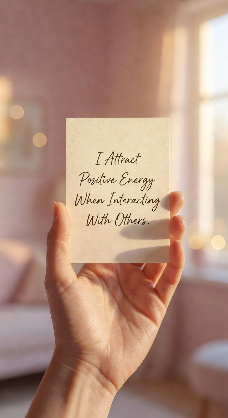 radiate warmth attract positivity