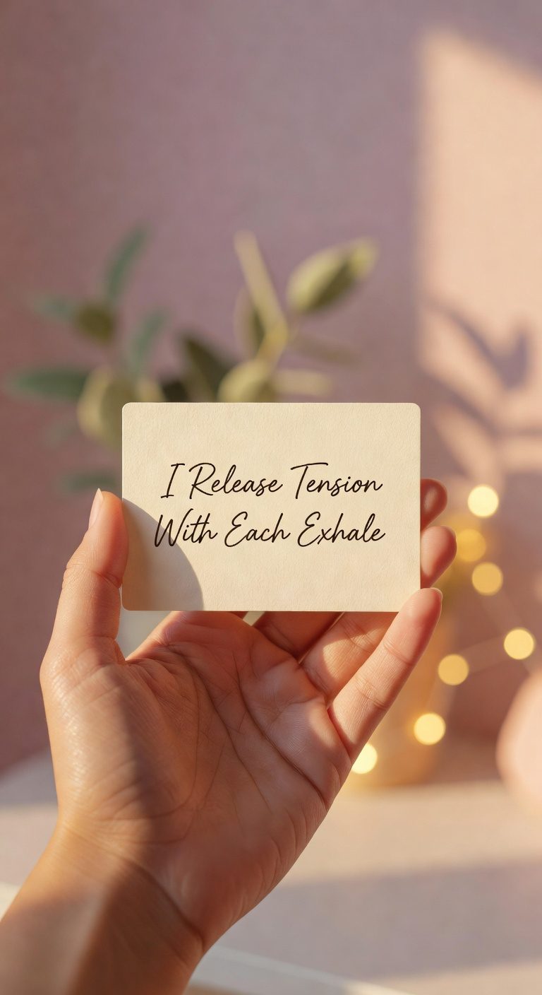 release tension with breathing